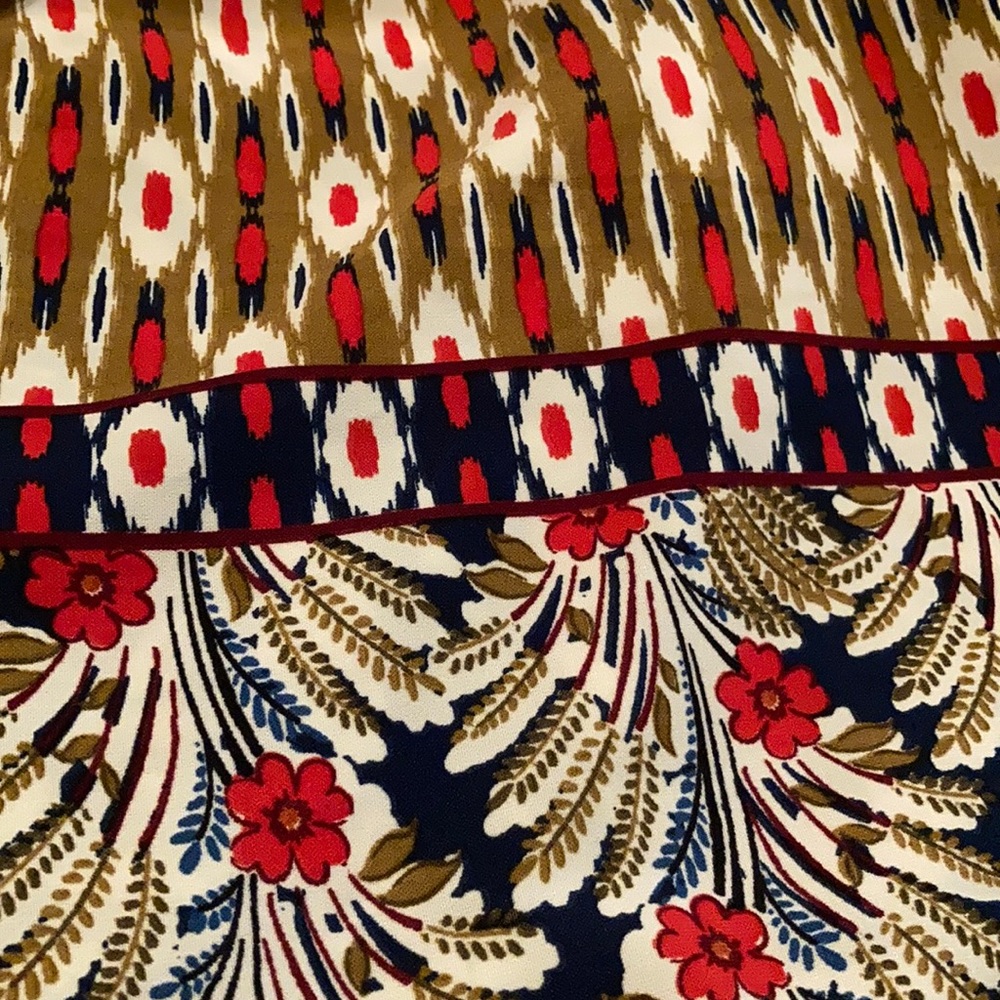 Flowy Tropical Print Boho Kimono - Picture 9 of 9